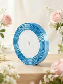 10 Rolls/1 Roll 25 Yards/Rolls 1cm Width Satin Ribbon Braided Thin Tape Gift Wrapping Cake …Packaging Material Bowknot Ribbon Valentine - 25-yard 1cm Ribbon - View 43