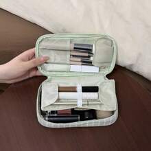 New Fashion Striped Makeup Bag, Portable Travel Cosmetic Storage Bag, Multi-Functional Toiletry Bag - Makeup Bag - View 7
