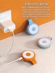 Portable Selfie Fill Light, Magnetic Design, LED Ring Light, Suitable For Phone Camera And Video Conferencing, Multiple Lighting Modes, Rechargeable, Compact And Portable, Suitable For Laptop/Phone/Tablet/Zoom Meeting/Makeup - A - View 7