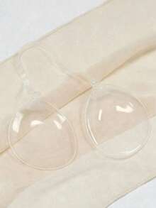 2-In-1 Transparent Strap Push-Up Silicone Adhesive Bra, Suitable For Backless Outfits - Silicone Transparent Round Cup - View 6