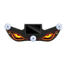 Solar Powered Demon Eye LED Car Window Light, 2026 New Dynamic LED Car Eyes With Vibration And Light Sensor, Magic Eye Windshield Atmosphere Light, USB-C Rechargeable, 5 Modes, Suction Cup Installation, 300mAh Battery - Solar+USB - View 12