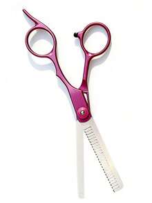 2pcs/1pc Professional Hair Scissors And Trimmer Set - Stainless Steel Black Gold Hair Scissors Set With Styling Comb, Ergonomic Design Salon Grade Home Haircutting Tools, Perfect Gift For Hairstylists - Multicolor - View 11