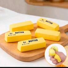 Giant Butter Stick TPR Squeeze Toy, Slow Rebound Stress Relief Squishy - Multicolor - View 2