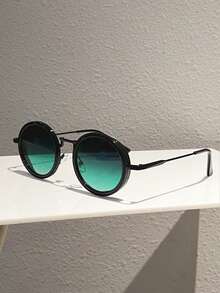 1 Pc Oversized Round Fashion Glasses For Women 2026 New In Full Rim Casual Decorative Glasses Stylish Design Ladies' Fashion Accessories - 3800 - View 18