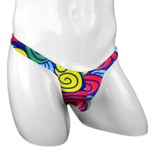 Men Thong & Jock Straps - Blue - View 2