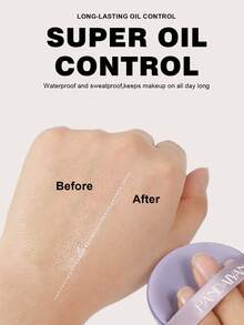 HANDAIYAN Powder-Free Setting Cream Concealer Fine Matte Long-Lasting Portable Makeup Powder Cream Back To School Daily Makeup Holiday Gift Travel Camping Portable Autumn/Winter Essentials - 02 - View 4