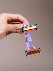 CTZIHGAO Bald Head Manual Razor, Men's Shaving Razor, Novel Shaving Razor With 3D Printed Handle, One-Piece Design, Portable Hair Trimmer, Men's Manual Shaving Razor, Men's Manual Double-Blade Hair Clipper, Quick Bald Head Shaving, Automatic Hair Cutting Set, Suitable For Head, Beard And Body, Portable Design, Suitable For Home And Travel Use - Multicolor - View 7