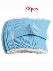 150/72/36PCS Wig Adhesive Film Double-Sided Adhesive Tape For Scalp, Special Waterproof And Sweat-Proof Adhesive For Wig Pieces, Breathable Double-Sided Adhesive Tape. - View 9