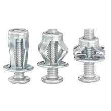 Kit 10 Unidades Grampos Rebites De Expansao Metal M5x25mm - kit 10 rebites - Visão 4