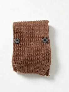 Children's Knitted Winter Scarf, Unisex, Warm Wool Material - Multicolor - View 11