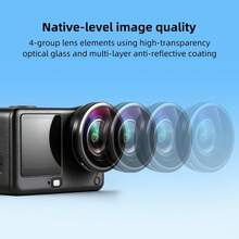 PULUZ FOV Enhanced Lens 185 Degree Wide Angle Lens For Osmo Action 6 - View 7
