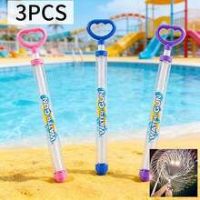 1pc/3pcs 38cm Summer Fireworks Water Gun Toy, Swimming Pool Toy, Beach Toy, Garden Toy, Water Toy, Outdoor Water Toy, Summer Pool Toy, Beach Party Game Prop, Swimming Pool Water Fight, Photo Prop, Birthday Gift, Water Sprayer - Multicolor - View 4