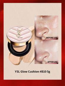 Yves Saint Laurent YSL Radiant Cushion Foundation #B10 5g/0.17oz, Luxurious Luminous Finish, Lightweight Buildable Coverage, Moisturizing Long-Wearing, Portable Size For Easy Touch-Ups - B10 - View 2