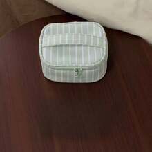 New Fashion Striped Makeup Bag, Portable Travel Cosmetic Storage Bag, Multi-Functional Toiletry Bag - Makeup Bag - View 9