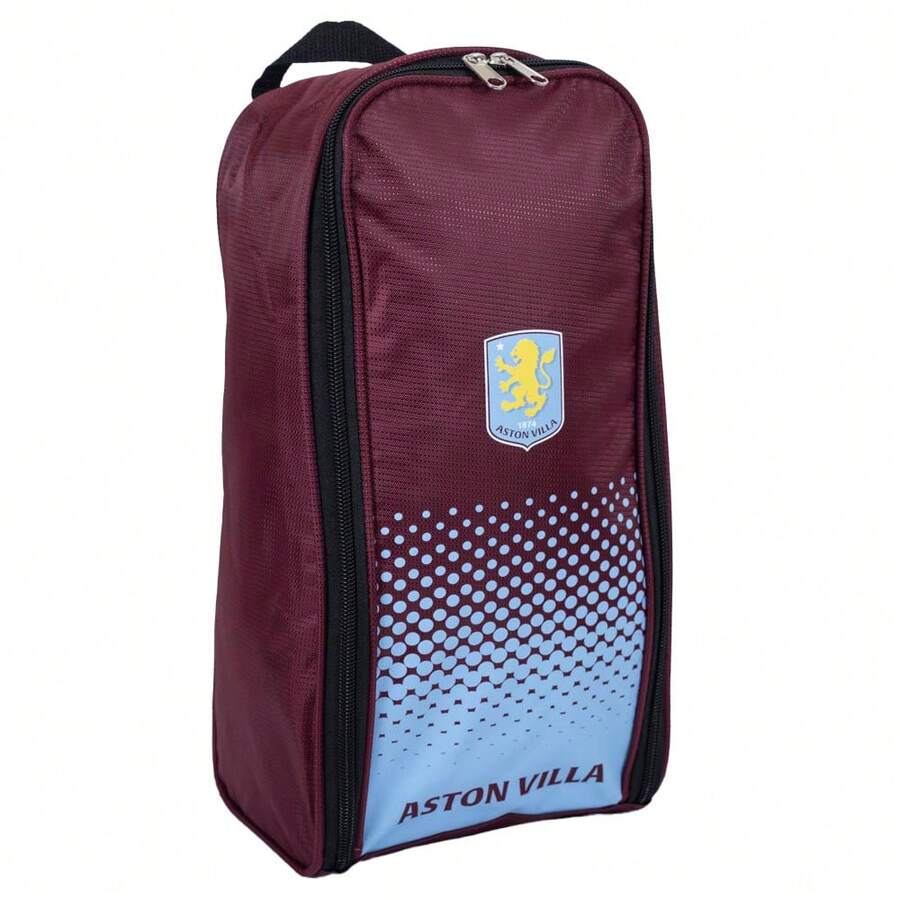 Aston Villa FC Fade Boot Bag - Claret/Blue - View 1