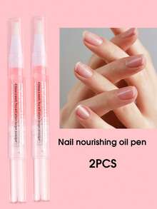 Nail Nutrition Oil Pen 1/2PCS Rose Cuticle Oil Pen For Dry Cracked Cuticles Strengthen Nails Portable Manicure Essential Oil For Home & Salon Use - Nutritional Oil Pen - View 8