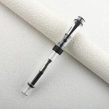 Vintage Clear Demo Fountain Pen Jinhao 100 Visible Ink Window Metal Nib Stationery Gift For Student Business Men - 100 - View 15