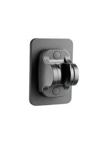 1pc No-Drill Wall Mounted Storage Rack, Universal Fixed Shower Base, No-Drill Shower Bracket, Adjustable Shower Head Holder For Bathroom And Bathtub - A - View 11