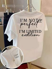Christmas Short-Sleeve Shirt (Front And Back) - I'Not Limited Edition Fashion Heat Transfer Print - Printed Shirt, Popular Item - 白色 - 查看 1