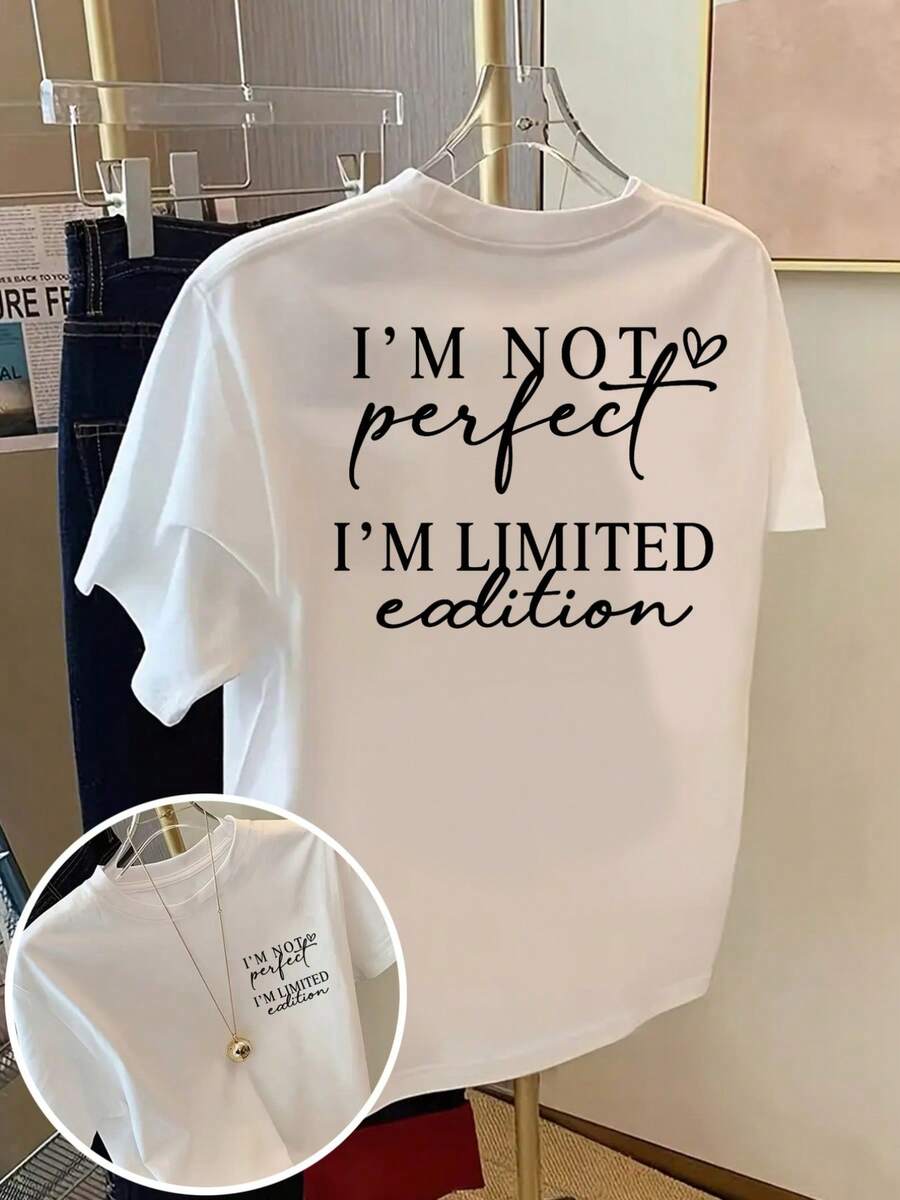 Christmas Short-Sleeve Shirt (Front And Back) - I'Not Limited Edition Fashion Heat Transfer Print - Printed Shirt, Popular Item - 白色 - 查看 1
