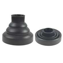 Herramienta de peinado de silicona, difusor universal para rizos, cubierta para secador de pelo, secador de rizos. - Verde - Ver 11