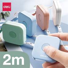 1pc Candy Color Retractable Tape Measure, 79inch/2m Double-Sided Flexible Ruler, Suitable For Body Measurement, Handicrafts, Fabric Sewing, Tailoring, Weight Loss Waist Measurement - 2 Meters - View 4
