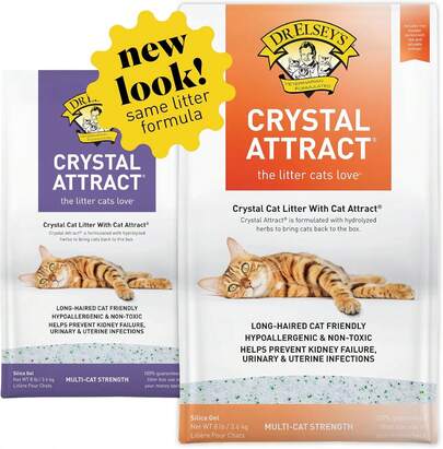 Dr. Elsey'S Crystal Attract Silica Cat Litter, 8lbs