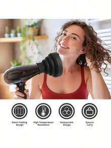 Hair Drying Hoods - Red - View 6
