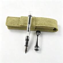 Vintage Clear Demo Fountain Pen Jinhao 100 Visible Ink Window Metal Nib Stationery Gift For Student Business Men - 100 - View 3
