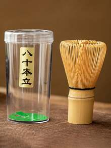 2件組 竹製抹茶茶筅茶匙與茶勺 茶藝沖泡工具 返校季 - 彩色 - 查看 16