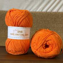 2件 100g/件 5層彩虹牛奶棉，手工編織仿棉線，長距離染色工藝，手工DIY產品，總重200g。觸感柔軟，編織順滑，耐褪色，抗起球。每球約220m±239yds - 彩色 - 查看 50