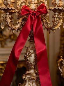 5/10/15/20 Packs Bow Decorative Ribbons, For Birthday Party, Holiday Candle Gift Box, Cake And Valentine's Day Decorations - View 4