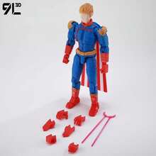 ZMVP Movable Action Figure, Invincible Young Hero Series Collectible Statue, Exquisite Painted Desktop Ornament, High-End Hobby Display Decoration, Collector's Desktop Collectible Gift - Multicolor - View 15