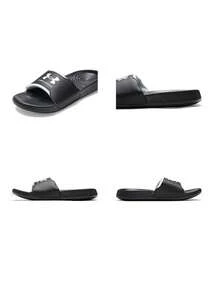 Under Armour Men's Sports Sandals/Slides UA M Ignite Select-BLK Outdoor Beach Seaside Home Sandals 3027219-001 - Black/Black - View 10