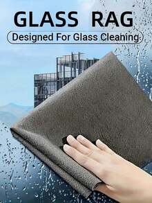 4/8/12/20pcs Magic Microfiber Glass Cleaning Cloth, Thickened Ultra-Soft Fiber, No Water Stains, Suitable For Cleaning Windows, Kitchen And Household Items, Multi-Purpose Glass Cleaning Cloth, Washable And Lint-Free, Strong Water Absorption, Removes Water Stains - Multiple Styles - View 5
