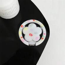 1 Buah Dudukan Ponsel Magnetik MagSafe Motif Bunga Tulip Pita Segar, Dapat Dilipat, Penyangga Adsorpsi, Casing Ponsel Magnetik Universal - MultiWarna - View 13