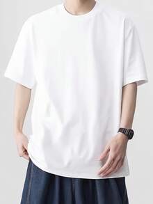Men T-Shirts - 黑色 - 查看 7