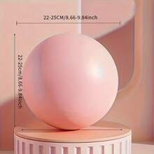 9 Inch Mini Pilates Ball Anti-Burst Thickened Yoga Ball, Home Core Training Balance Stretching Fitness Ball, Suitable For Ballet Body Shaping, Pelvic Floor Muscle Recovery, Postpartum Recovery, Gym Personal Training Shaping Small Fitness Equipment - Multicolor - View 8