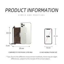 Men Wallet & Check Holder - Coffee Brown - View 7