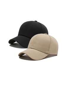 1/2pcs Unisex Baseball Cap, UV Protection Adjustable Sun Hat, Suitable For Date Night, Street Style, Gift, Outdoor Activities, Casual Wear - Multicolor - View 10