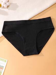 5件組女款低腰舒適純棉三角內褲 - 彩色 - 查看 5