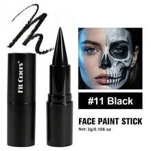 Fit Colors Halloween Colorful Face Paint Lipstick, Stage Cos Makeup Pen, Easy To Apply Body Paint, Suitable For Clown, Cracked And Spider Makeup - MultiWarna - View 20