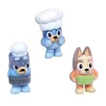 Moose Toys Kit 3 Bonecos Colecionáveis Bluey Fuzzies - Pavlova - Multicolorido - Visão 4