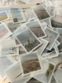 1 Pack 52pcs Landscape Poetry Washi Stickers DIY Scrapbook Journaling Material Stickers - DT238 - View 10