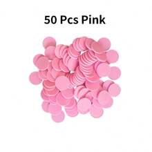 50pcs Multi-Color Plastic Math Counting Chips | Educational Math Manipulatives For Interactive Learning, Counting And Sorting, Back To School - Multiple Styles - View 12