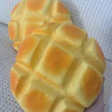 Tachimi 1 buah Mainan Squishy Roti Nanas Besar yang Mengembang Lambat, Mainan Pereda Stres Berbentuk Makanan Realistis yang Lembut dan Mengembang, Mainan Sensorik Portabel untuk Meja, Hadiah Kejutan Lucu untuk Teman - MultiWarna - View 6