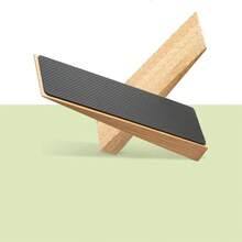 Pack Of 2 Wedge-Shaped Floor Door Stoppers Combining Wooden Casing And Rubber Bottom. No Drilling Required For Placement, Wedged Structure Fixes Doors Steadily And Restricts Unwanted Door Swinging Indoors. - 2pcs - View 6