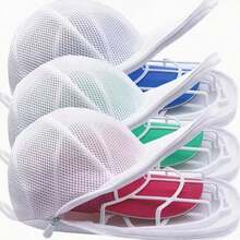 Washing Machine Hat Cleaning Cage, Hat Washer With Mesh Bag, Baseball Cap Cleaning Cover/Protective Cage, Suitable For Cleaning Various Hats - Multicolor - View 2