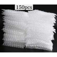 50/100/150入 13x15cm 透明氣泡快遞袋，適用小件物品日常郵寄與快遞運輸包裝，防震防撞包裝理想選擇 - 無色 - 查看 15