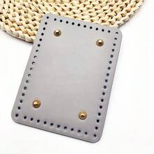Handmade DIY Straw Handbag PU Leather Accessories Self-Made Vintage Pattern Bucket Bag Materials Shoulder Crossbody Bag Strap - New Model - View 34